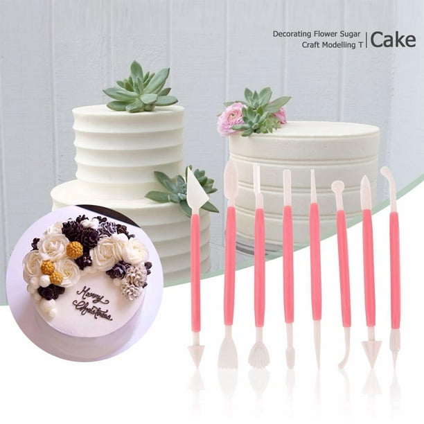 16 Cake Decorating Tools Sugarcraft Fondant Cake Cutter Clay Modelling Tools